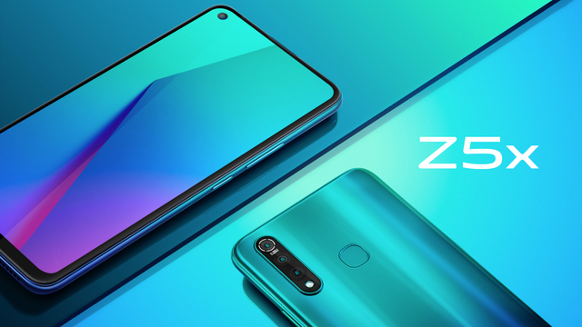 vivo z5x正式发布 挖孔屏 5000mah长续航 售价1398元起