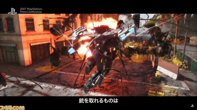 地球防卫军:钢铁之雨将于2018年独占登陆PS4平台