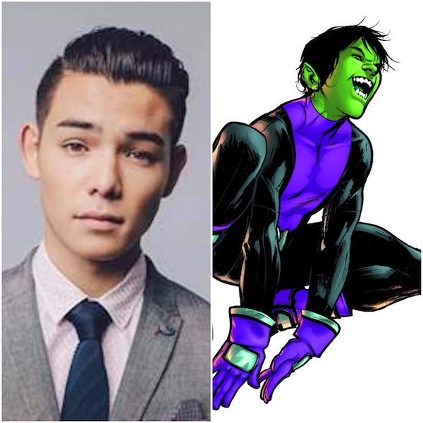 Ryan Potter, who is set to play Beast Boy