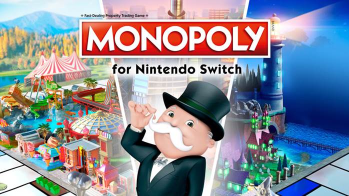 随时随地掷出骰子！ 《MONOPOLY》现已正式登陆任天堂Switch