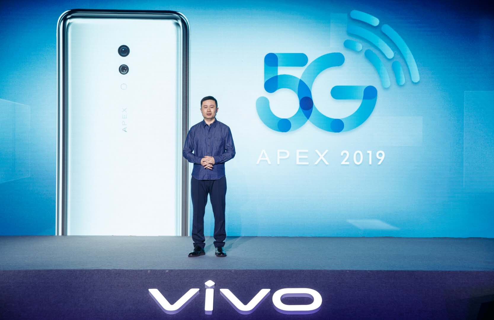 全屏幕指纹、无孔无按键、5G，你期待的 vivo APEX 2019都有了