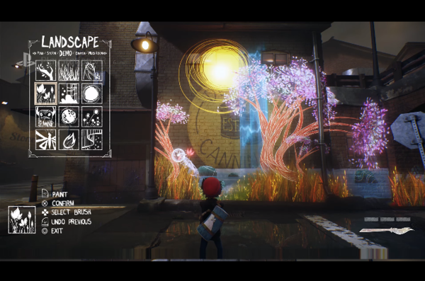 一款像极了神笔马良的游戏《concrete genie》近日公布游玩演示