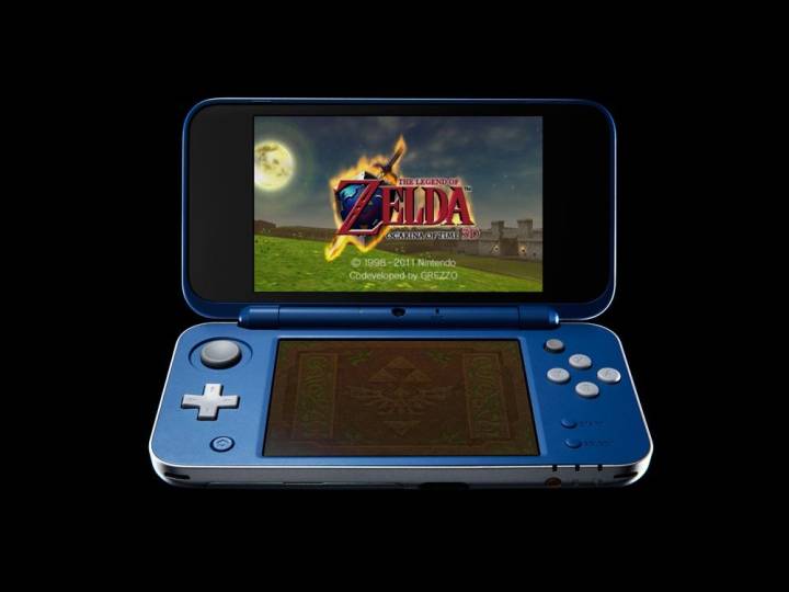 《塞尔达传说》版new2ds ll十月发售 定价约966元 游戏主机