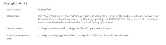 国外玩家制作的《超级马里奥64》收到任天堂律师函
