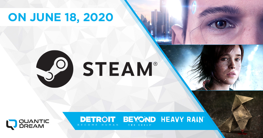 《暴雨/超凡双生/底特律 成为人类》6月18日登陆Steam