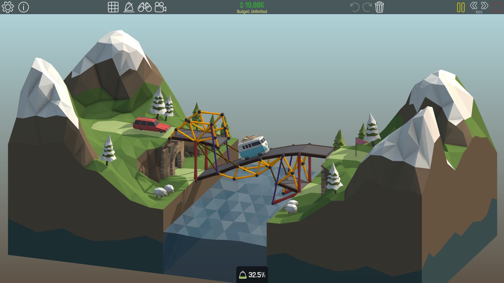 模拟建造类游戏《桥梁建筑师2》今日在Steam发售