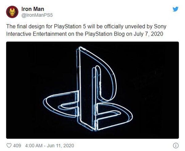 传闻：索尼将于7月7日正式公开次世代主机PS5外观