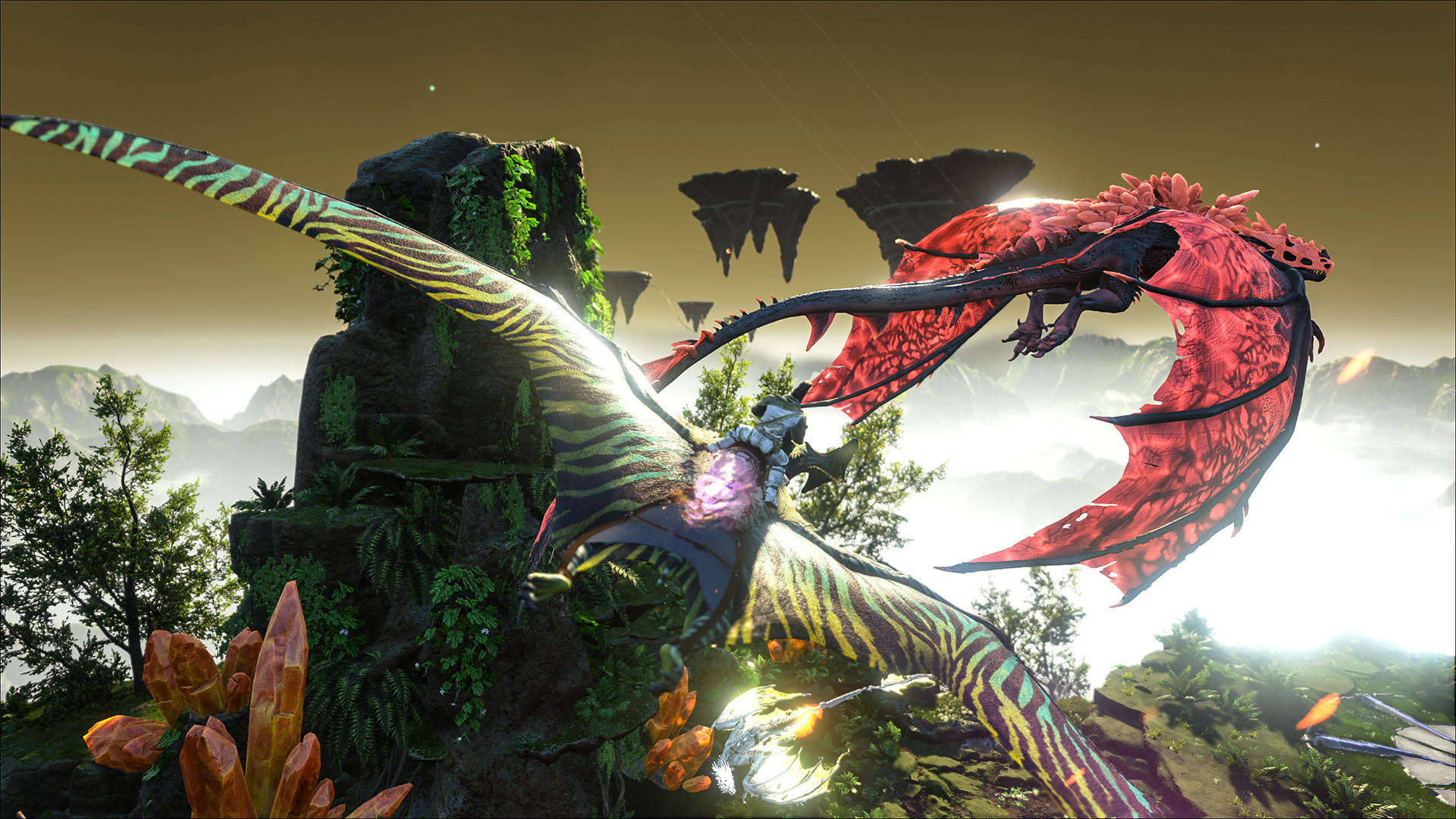 《方舟：生存进化》DLC“水晶岛”免费上线Steam