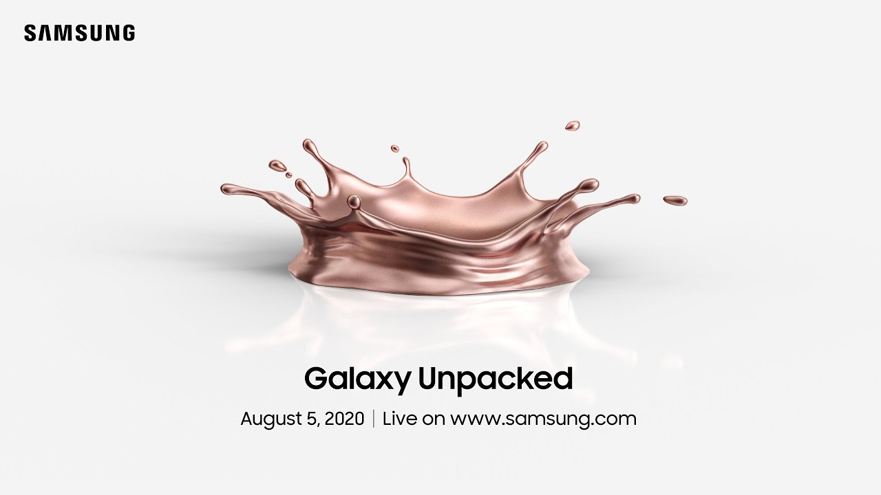 三星线上发布会定在8月5日 Galaxy Note 20有望登场