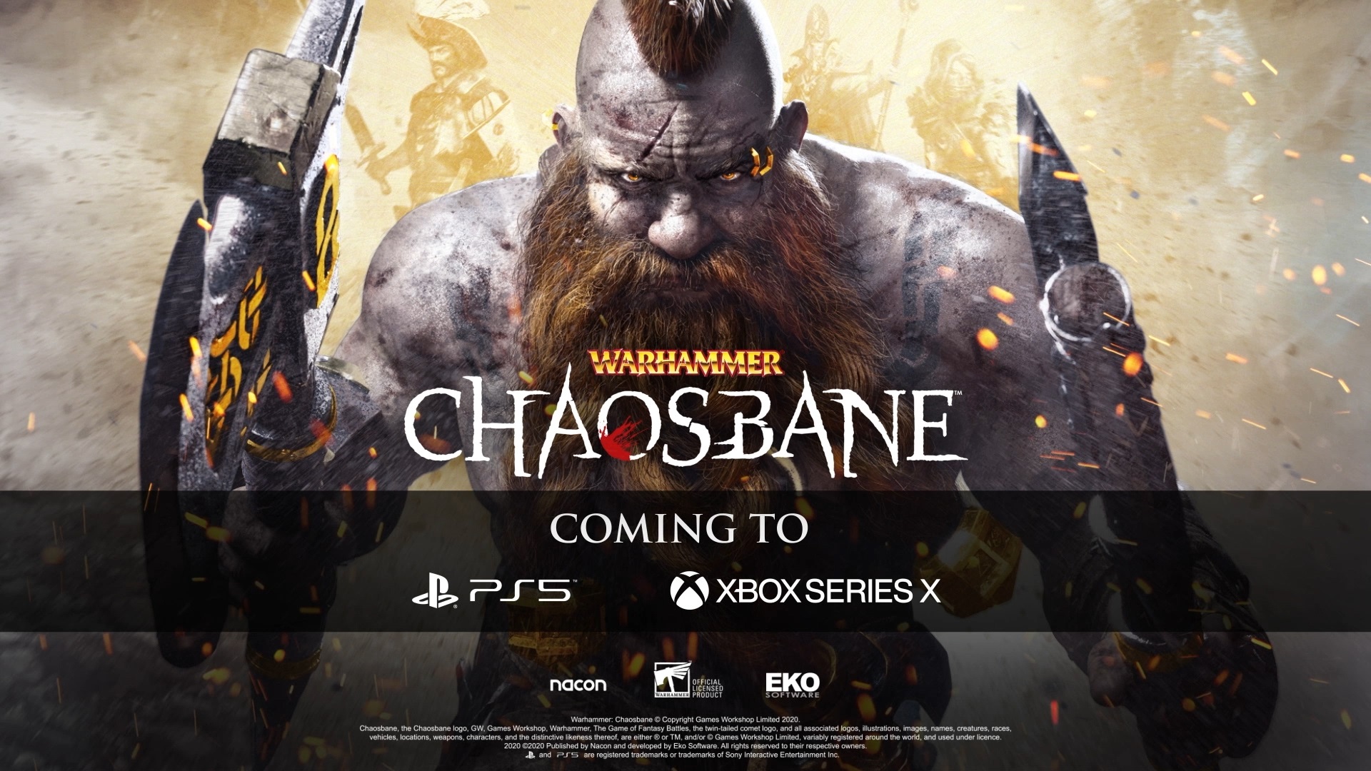 《战锤：混沌祸根》将登陆次世代主机PS5和XSX