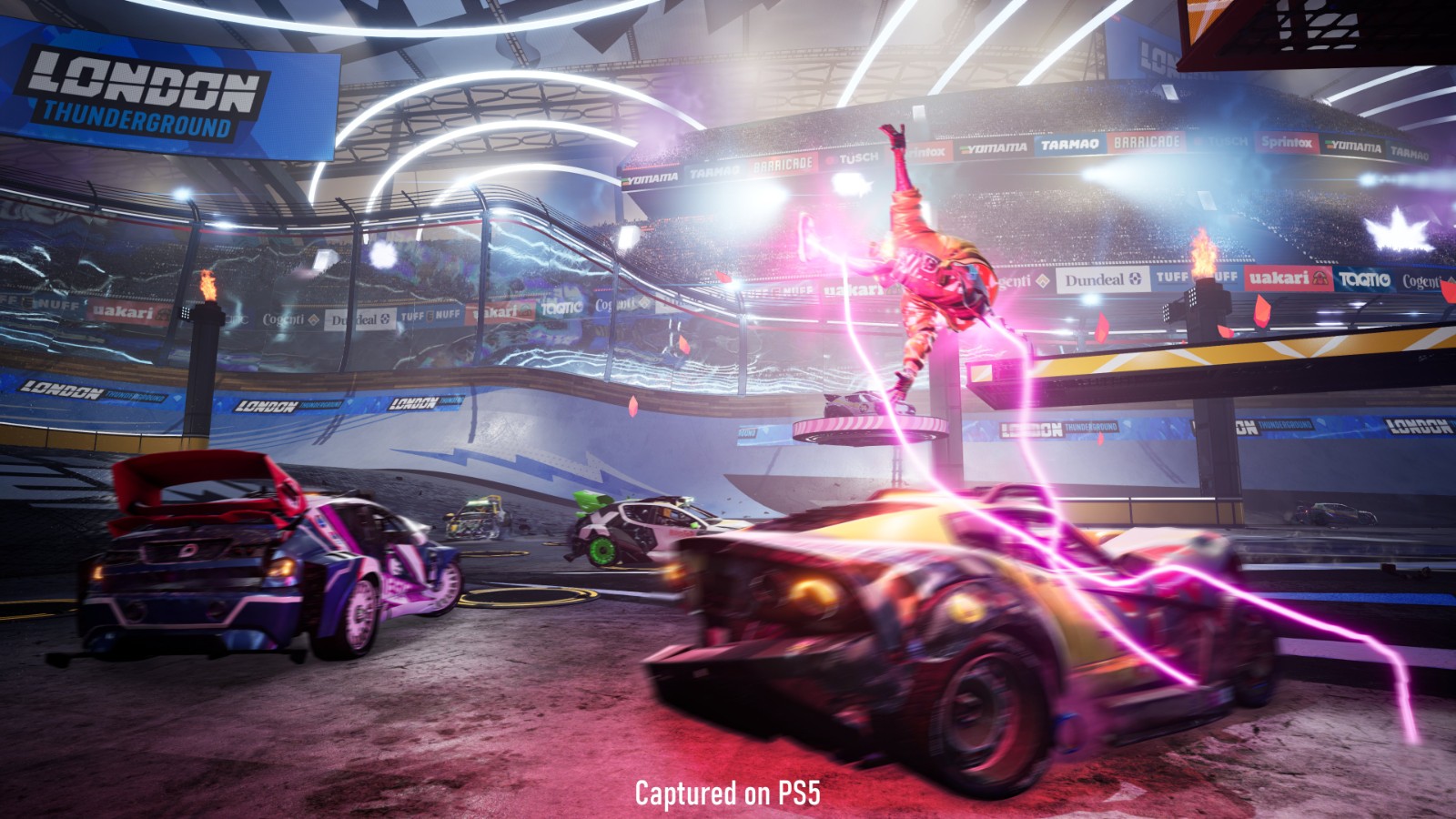 单机游戏|《破坏全明星》公开全新游戏截图 驾驶赛车在竞技场内尽情破坏