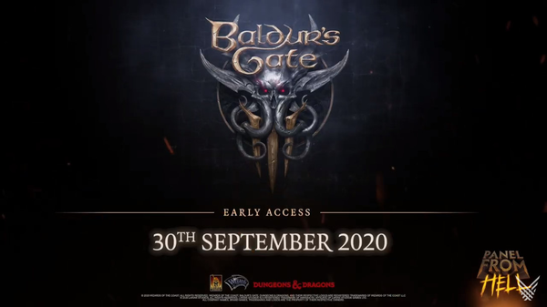 《博德之门3》抢先体验版将于9月30日推出