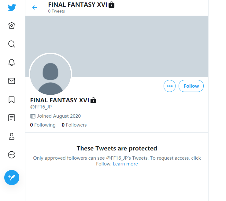 推特现身《最终幻想16》账号 真实性待定