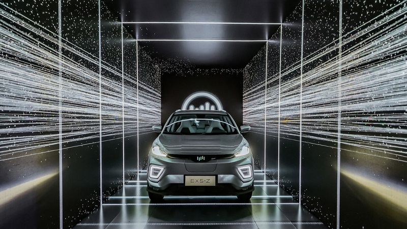08_威马旗下“零接触智能交互纯电SUV”车型EX5-Z现身派对.jpg