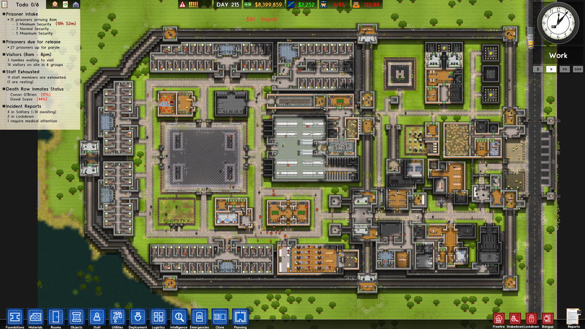 《监狱建筑师》发售五周年 玩家可享受免费游玩