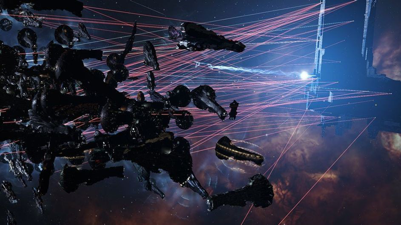 《EVE Online》战争新史诗 8千多玩家大战14小时