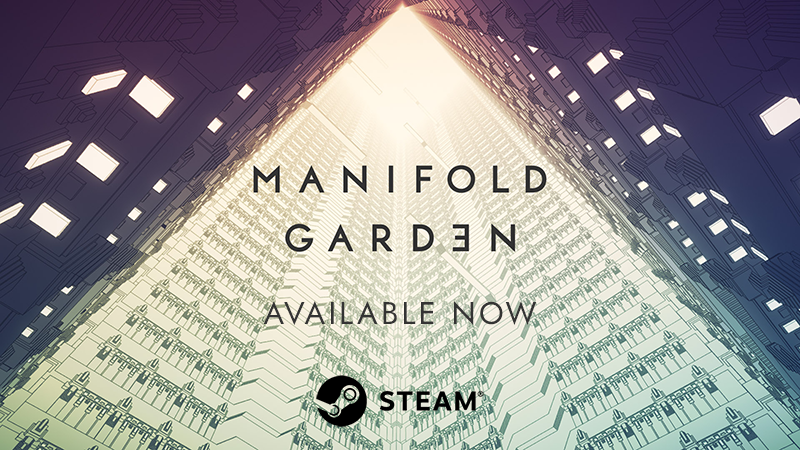 超现实解谜游戏《Manifold Garden》登陆Steam