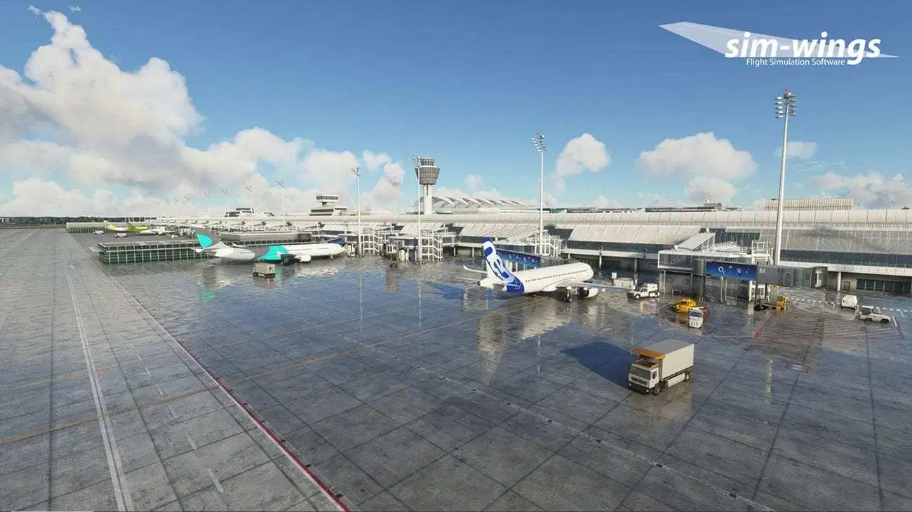 《微软飞行模拟》现已推出慕尼黑机场插件包