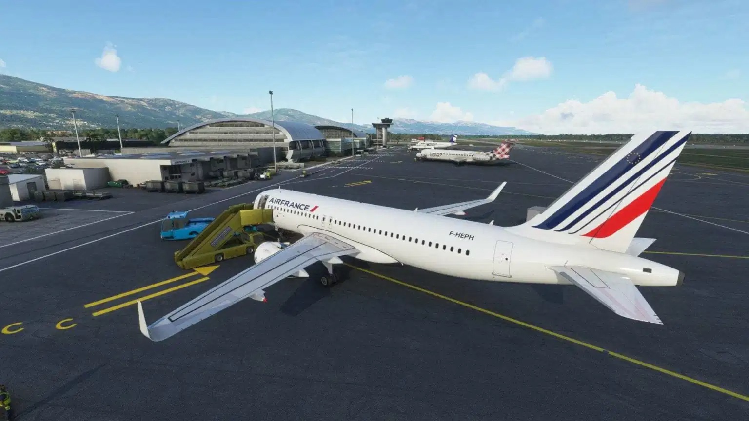 《微软飞行模拟》推出巴斯蒂亚机场插件包