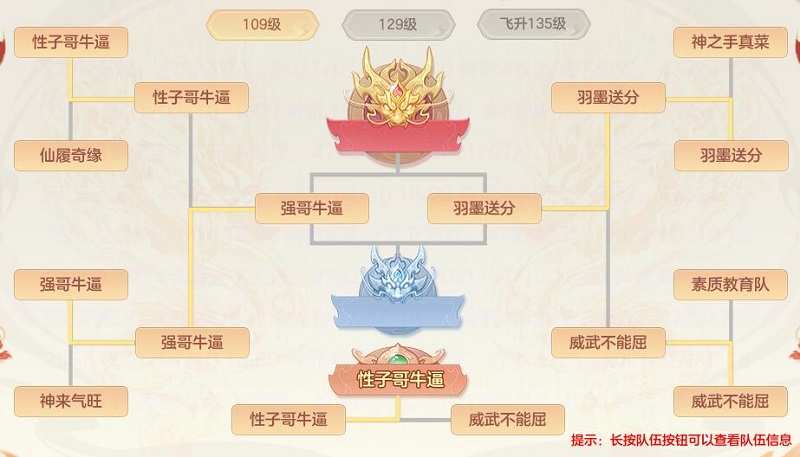 《神武4》手游全国争霸赛决赛名单出炉 全新线下征程即将起航