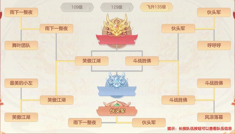 《神武4》手游全国争霸赛决赛名单出炉 全新线下征程即将起航